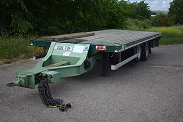 Large crane offload — below deck spec