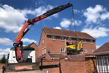 Small crane offload variant